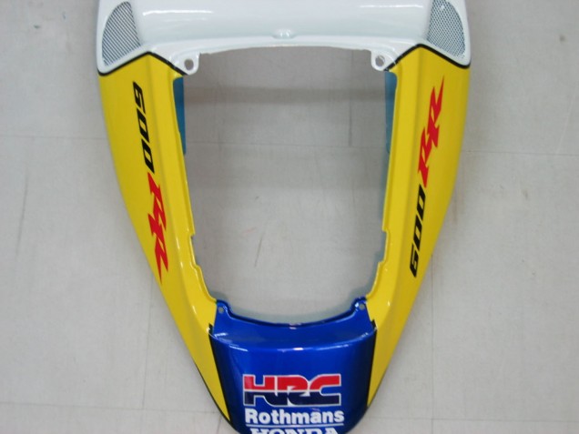 Honda CBR600RR Motorrad Verkleidung 2005-2006 - Blau Weiss Gelb Rothmans