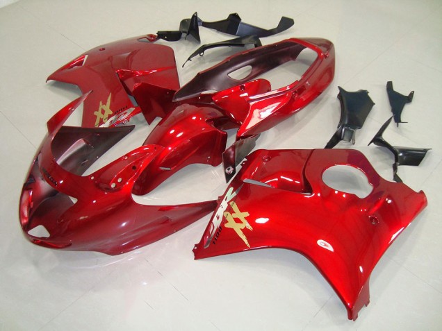 Honda CBR1100XX Blackbird Abs Motorrad Verkleidungen 1996-2007 - Rot