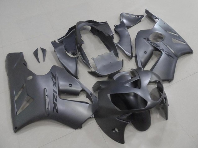 Kawasaki ZX12R Motorrad Verkleidung 2002-2006 - Matt Schwarz