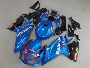 Aprilia RS125 Motorrad Verkleidung 2006-2011 - Blau Schwarz
