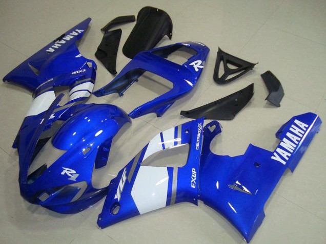 Yamaha YZF R1 Motorrad Verkleidung 2000-2001 - Blau Weiss