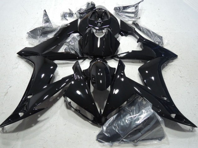 Yamaha YZF R1 Motorrad Verkleidung 2004-2006 - Glanzendes Schwarz
