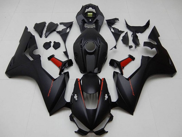 Honda CBR1000RR Motorrad Verkleidung 2017-2023 - Matt Schwarz Rot