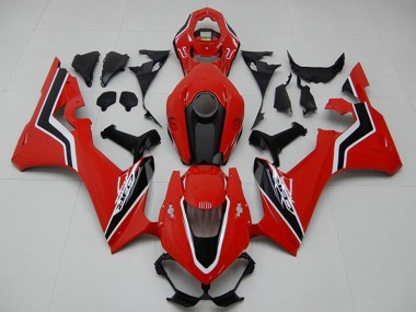 Honda CBR1000RR Motorrad Verkleidung 2017-2023 - Rot Schwarz Weiss