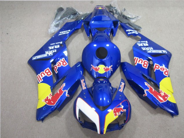 Honda CBR1000RR Motorrad Verkleidung 2004-2005 - Blau Gelb Weiss Red Bull