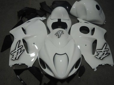 Suzuki GSXR 1300 Hayabusa Motorrad Verkleidung 1996-2007 - Weiss