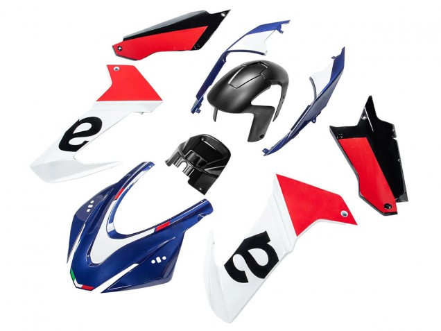 Aprilia RS660 Motorrad Verkleidung 2020-2024 - Weiss Blau Rot