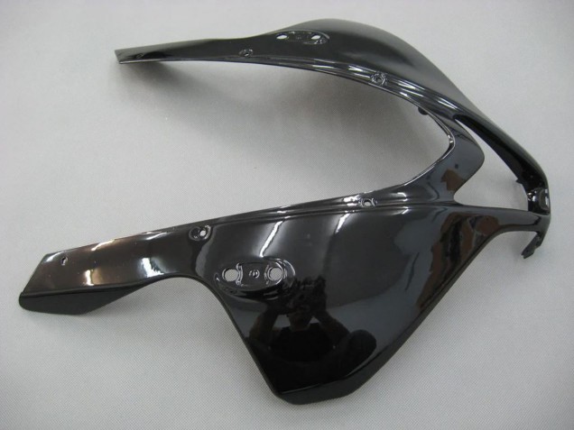 Honda CBR600RR Motorrad Verkleidung 2007-2008 - Grau Glanzendes Schwarz mit Aufkleber