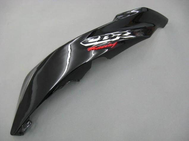 Honda CBR600RR Motorrad Verkleidung 2007-2008 - Grau Glanzendes Schwarz mit Aufkleber