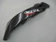 Honda CBR600RR Motorrad Verkleidung 2007-2008 - Grau Glanzendes Schwarz mit Aufkleber