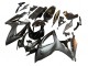 Suzuki GSXR 600/750 Motorrad Verkleidung 2006-2007 - Glanzendes Schwarz Matt Schwarz