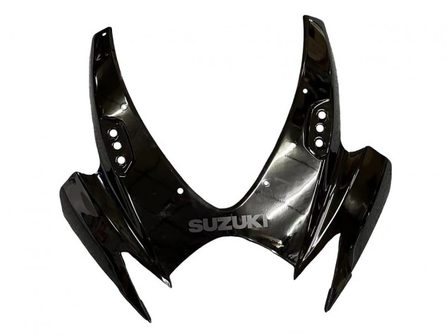 Suzuki GSXR 600/750 Motorrad Verkleidung 2006-2007 - Glanzendes Schwarz Matt Schwarz