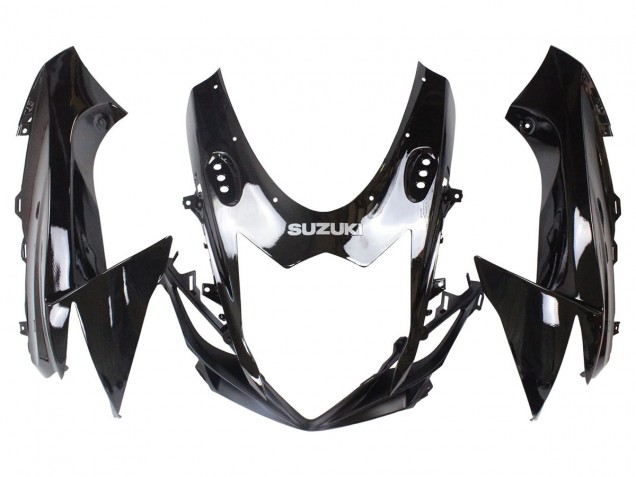 Suzuki GSXR 600/750 Motorrad Verkleidung 2011-2024 - Glanzendes Schwarz