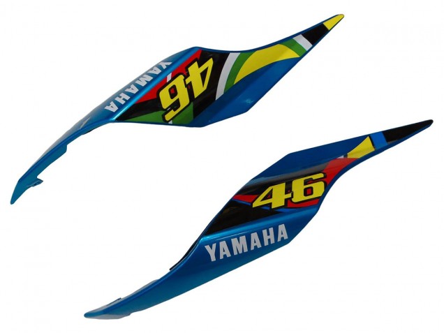 Yamaha YZF R1 Motorrad Verkleidung 2015-2019 - Blau Grun Schwarz Hai