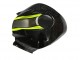Honda CBR600RR Motorrad Verkleidung 2007-2008 - Glanzendes Schwarz Hohe Sichtbarkeit Gelb