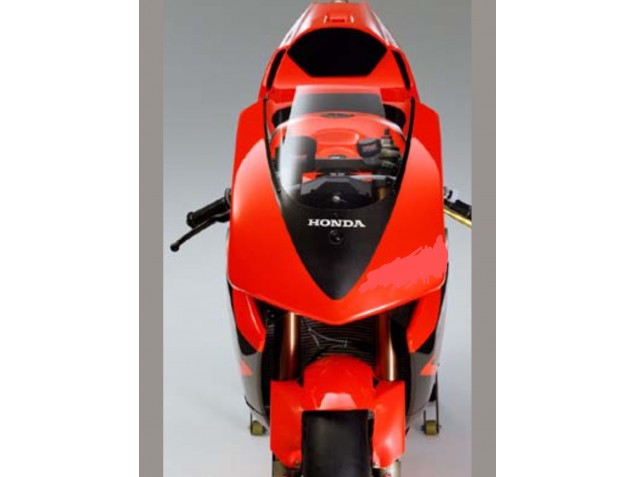 Honda CBR600RR Motorrad Verkleidung 2003-2004 - Rot Glanzendes Schwarz