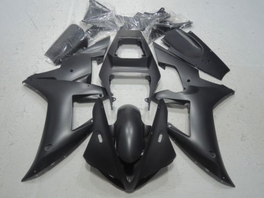 R1 2002-2003 Injektion Motorrad Verkleidung - Schwarz