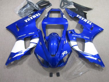 R1 2002-2003 Motorrad Verkleidung - Blau Weiß