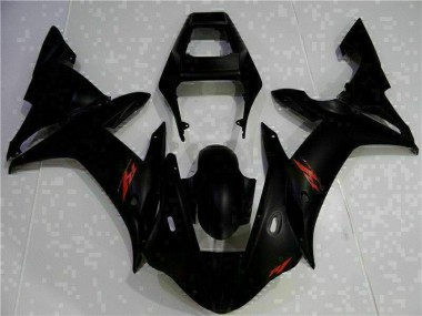 R1 2002-2003 Motorrad Verkleidung & Plastik - Schwarz
