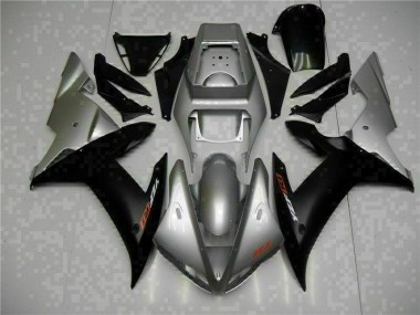 R1 2002-2003 Motorrad Verkleidung - Schwarz