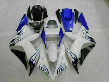R1 2002-2003 Motorrad Verkleidung - Weiß