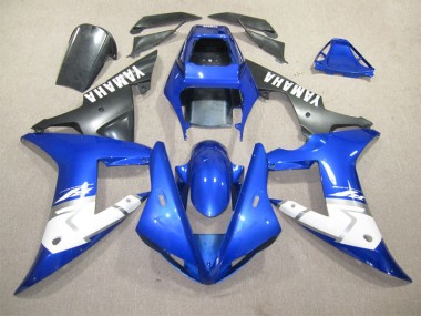 R1 2002-2003 Motorrad Verkleidungen - Blau Weiß