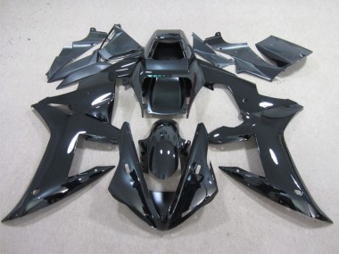 R1 2002-2003 Motorrad Verkleidungen & Plastik - Schwarz