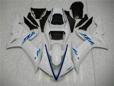 R1 2002-2003 Motorrad Verkleidungen & Plastik - Weiß