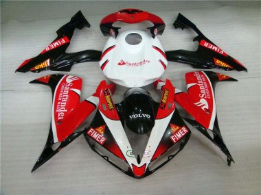 R1 2004-2006 Motorrad Verkleidung - Rot