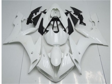 R1 2004-2006 Motorrad Verkleidung - Weiß