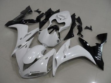 R1 2004-2006 Motorrad Verkleidung - Weiß Schwarz