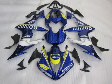 R1 2004-2006 Motorrad Verkleidungen - Blau Go 46