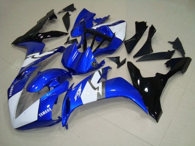 R1 2004-2006 Motorrad Verkleidungen - Blau Schwarz Weiß