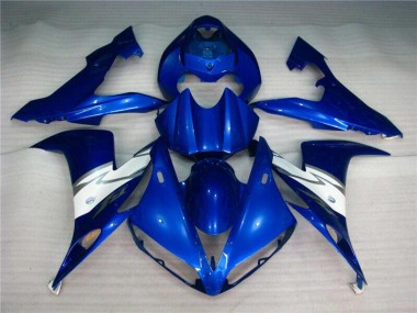 R1 2004-2006 Motorrad Verkleidungen - Blau Weiß