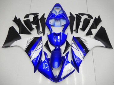R1 2009-2011 Motorrad Verkleidungen - Blau Weiß Schwarz