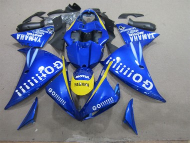 R1 2009-2011 Motorrad Verkleidungen - Gelb Monster