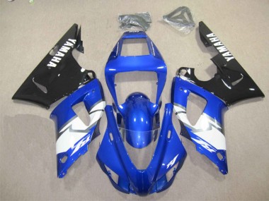 R1 2012-2014 Motorrad Verkleidung - Blau Schwarz Weiß