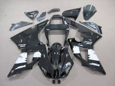 R1 2012-2014 Motorrad Verkleidung - Schwarz