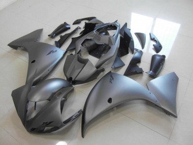 R1 2012-2014 Motorrad Verkleidungen - Dunkel grau