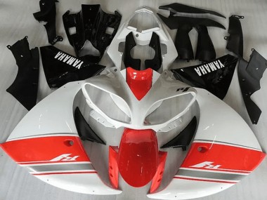 R1 2012-2014 Motorrad Verkleidungen - Racy Rot Weiß Schwarz