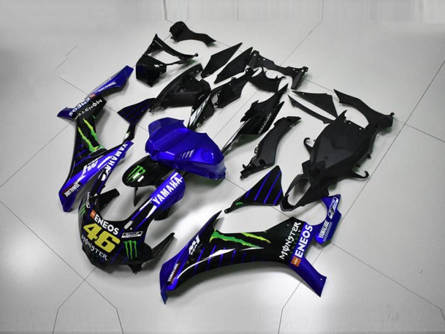 R1 2015-2019 Motorrad Verkleidungen - Blau Blau Weiß ENEOS 46 Monster R1 2015-2019 Motorrad Verkleidungen - Blau Blau Weiß ENEOS 46 Monster