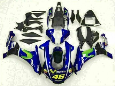 R1 2015-2019 Motorrad Verkleidungen - Blau