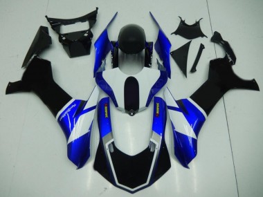 R1 2015-2019 Motorrad Verkleidungen - Schwarz Blau