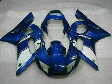 R6 1998-2002 Motorrad Verkleidungen - Blau