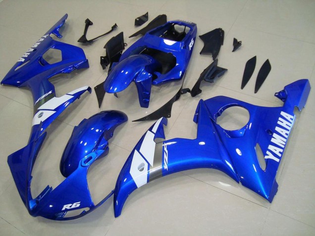 R6 2003-2005 Motorrad Verkleidungen - Blau R6 2003-2005 Motorrad Verkleidungen - Blau