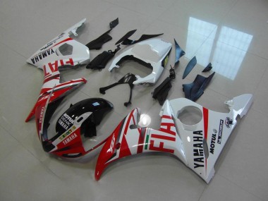 R6 2003-2005 Motorrad Verkleidungen - Rot Fiat