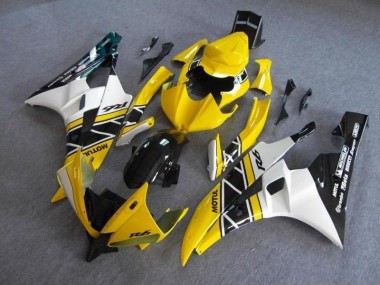 R6 2006-2007 Motorrad Verkleidung - Gelb Schwarz