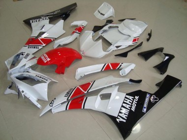 R6 2006-2007 Motorrad Verkleidung - Rot Weiß Schwarz