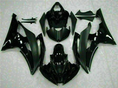 R6 2008-2016 Motor Verkleidungen - Schwarz