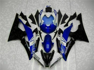 R6 2008-2016 Motorrad Verkleidung - Blau Schwarz